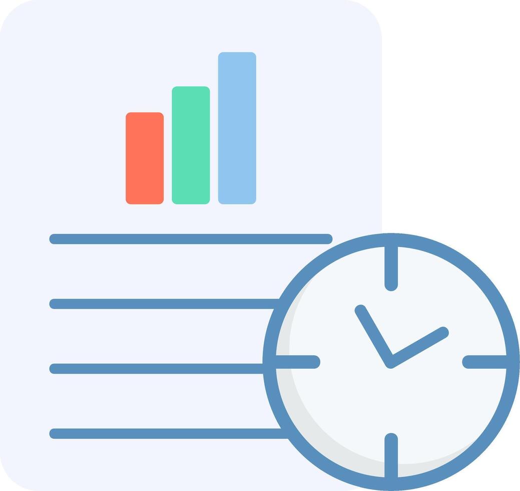Productivity Flat Light Icon vector