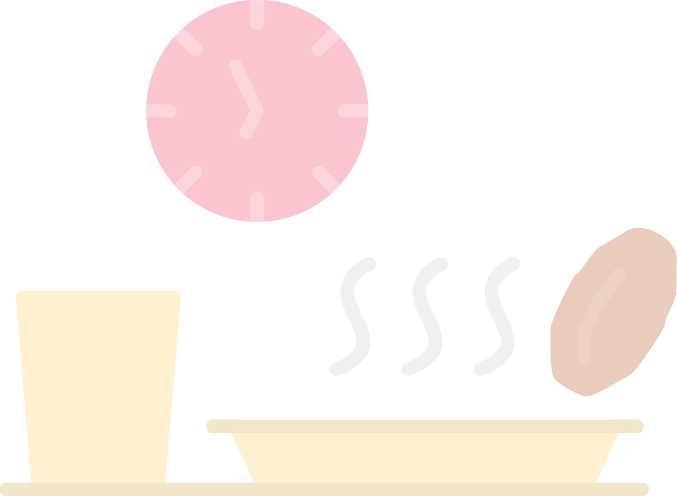 Iftar Flat Light Icon vector