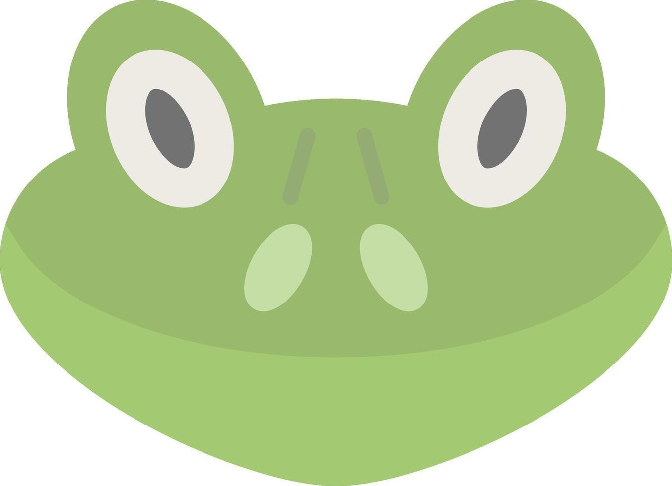 Frog Flat Light Icon vector