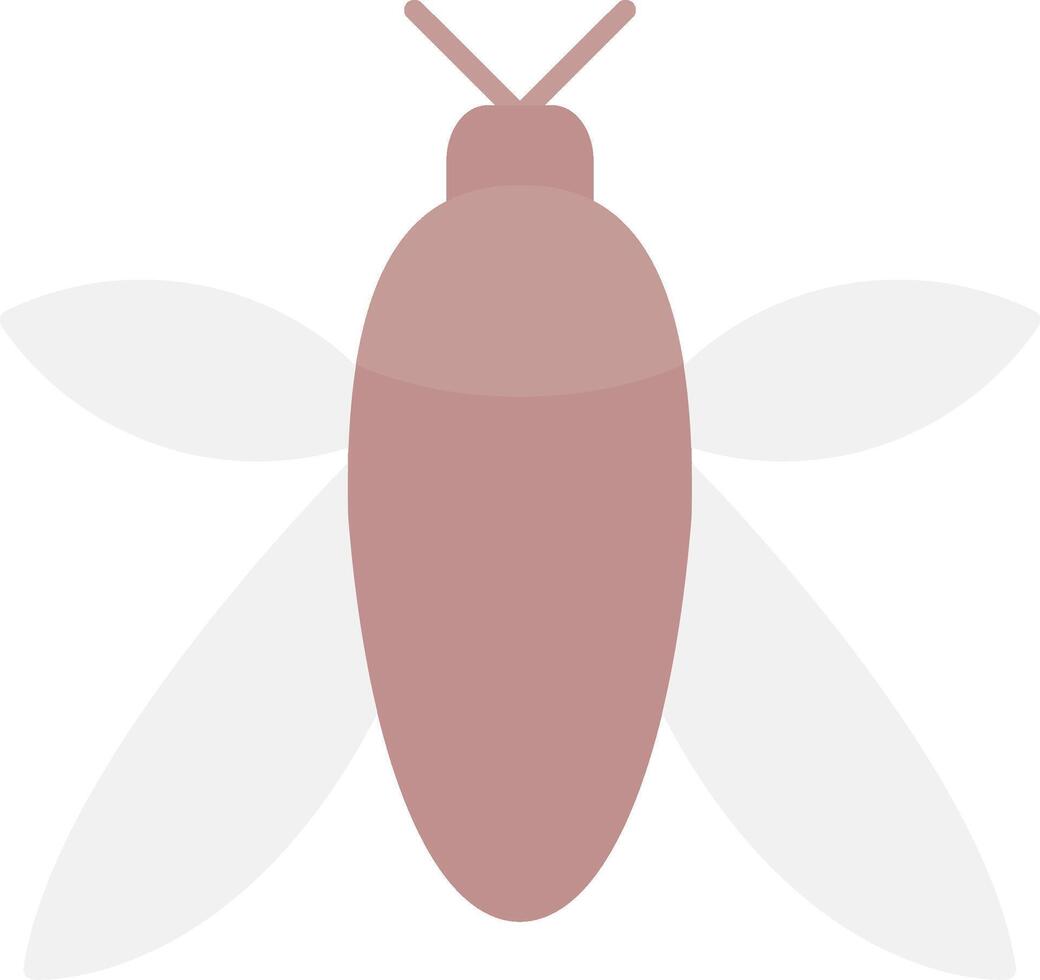 Insect Flat Light Icon vector