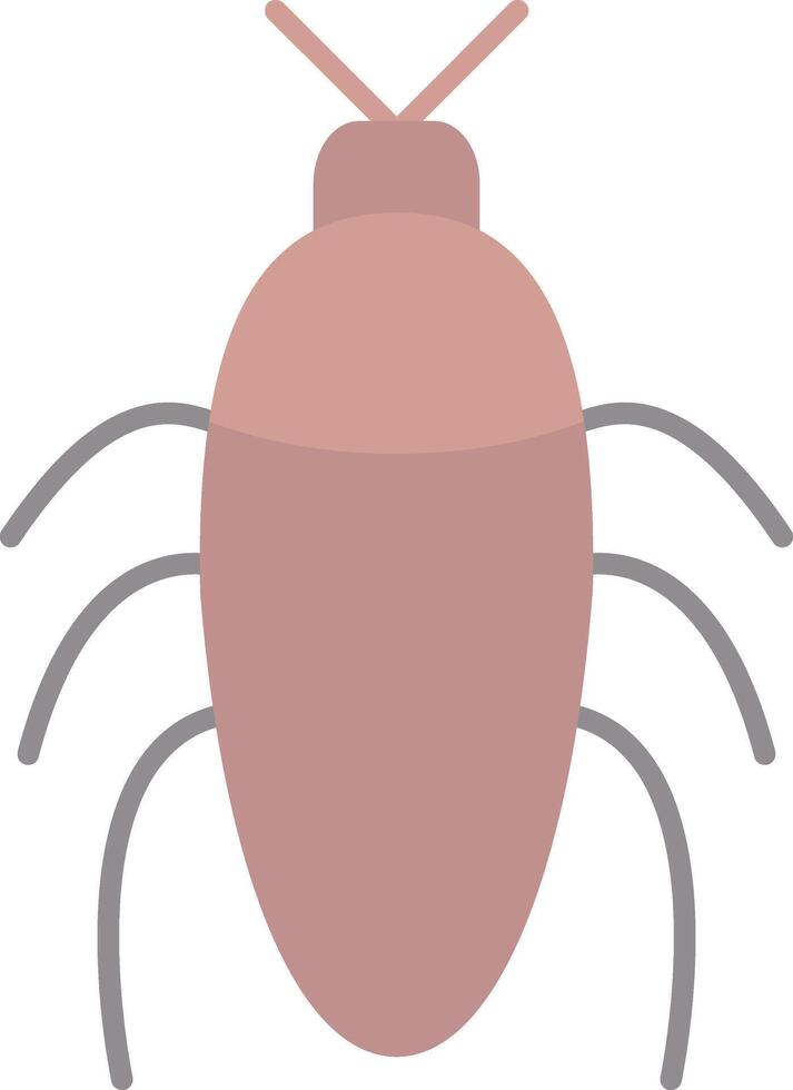 Insect Flat Light Icon vector