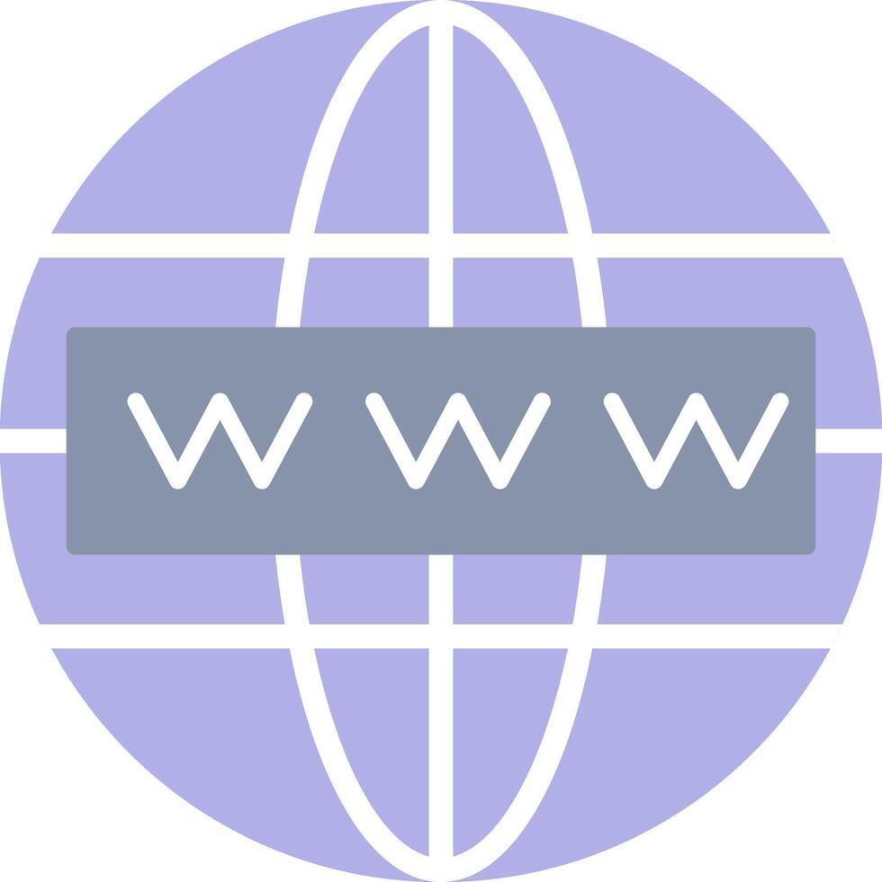 Worldwide Flat Light Icon vector