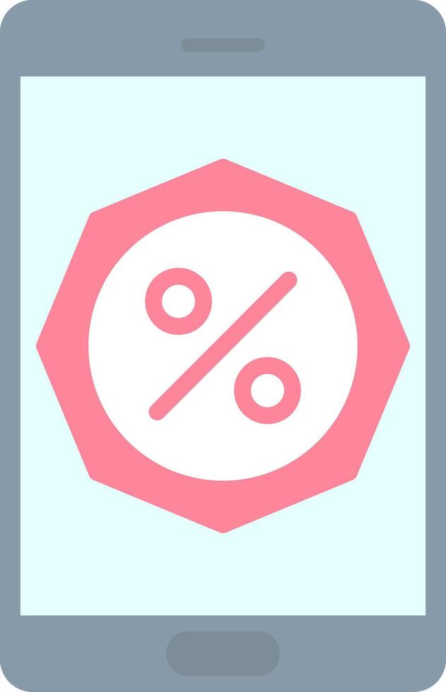 Discount Flat Light Icon vector
