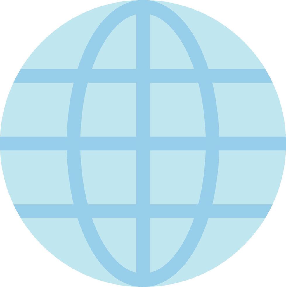 mundo plano ligero icono vector