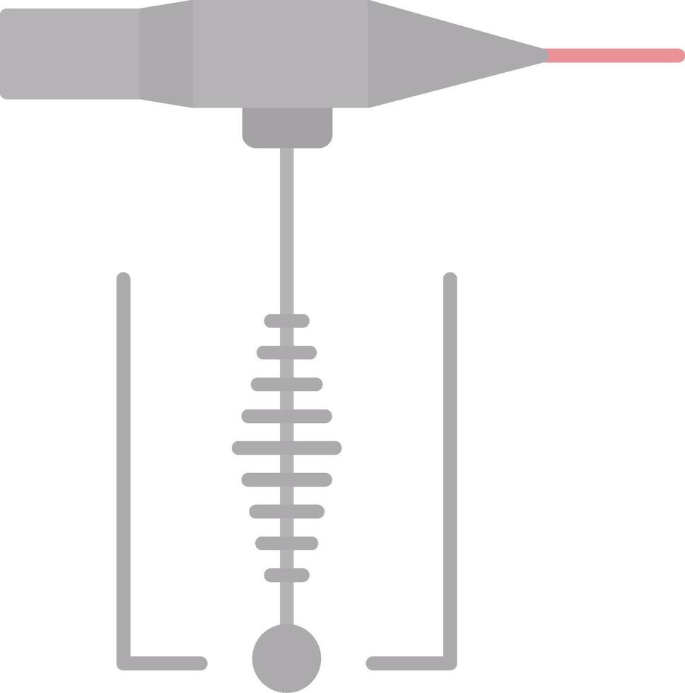 soldadura plano ligero icono vector