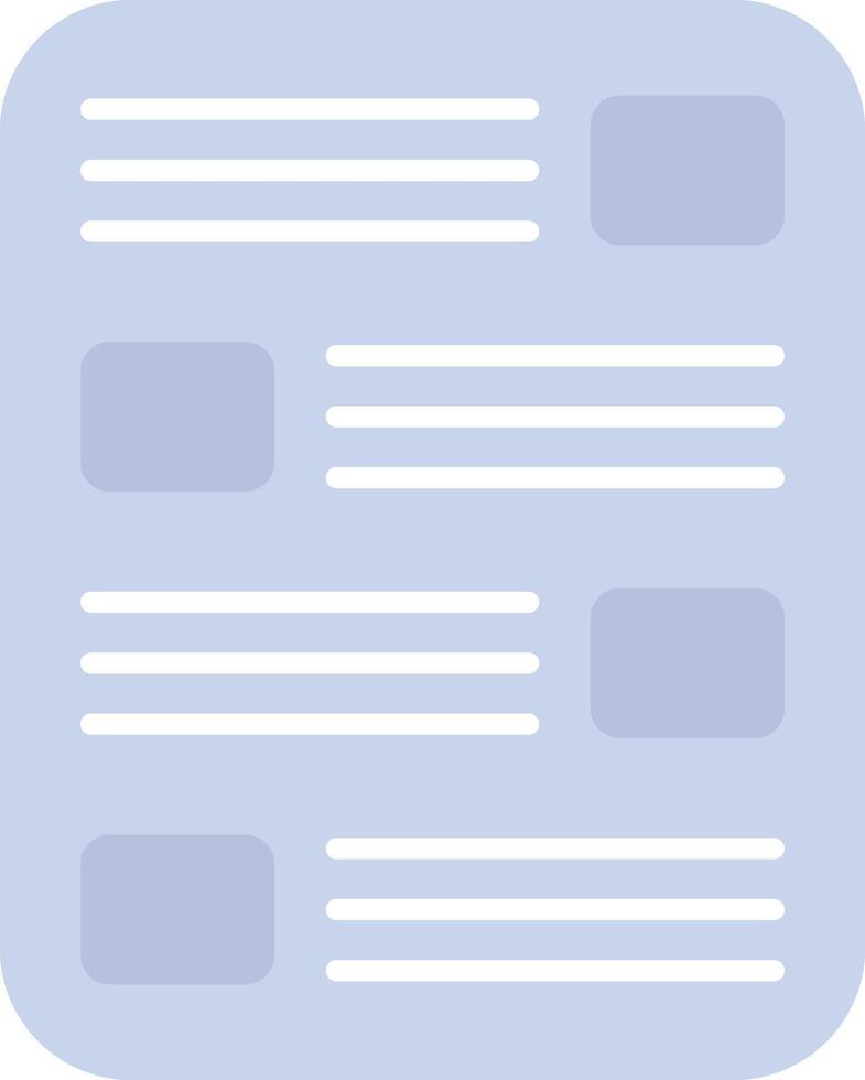 List Flat Light Icon vector
