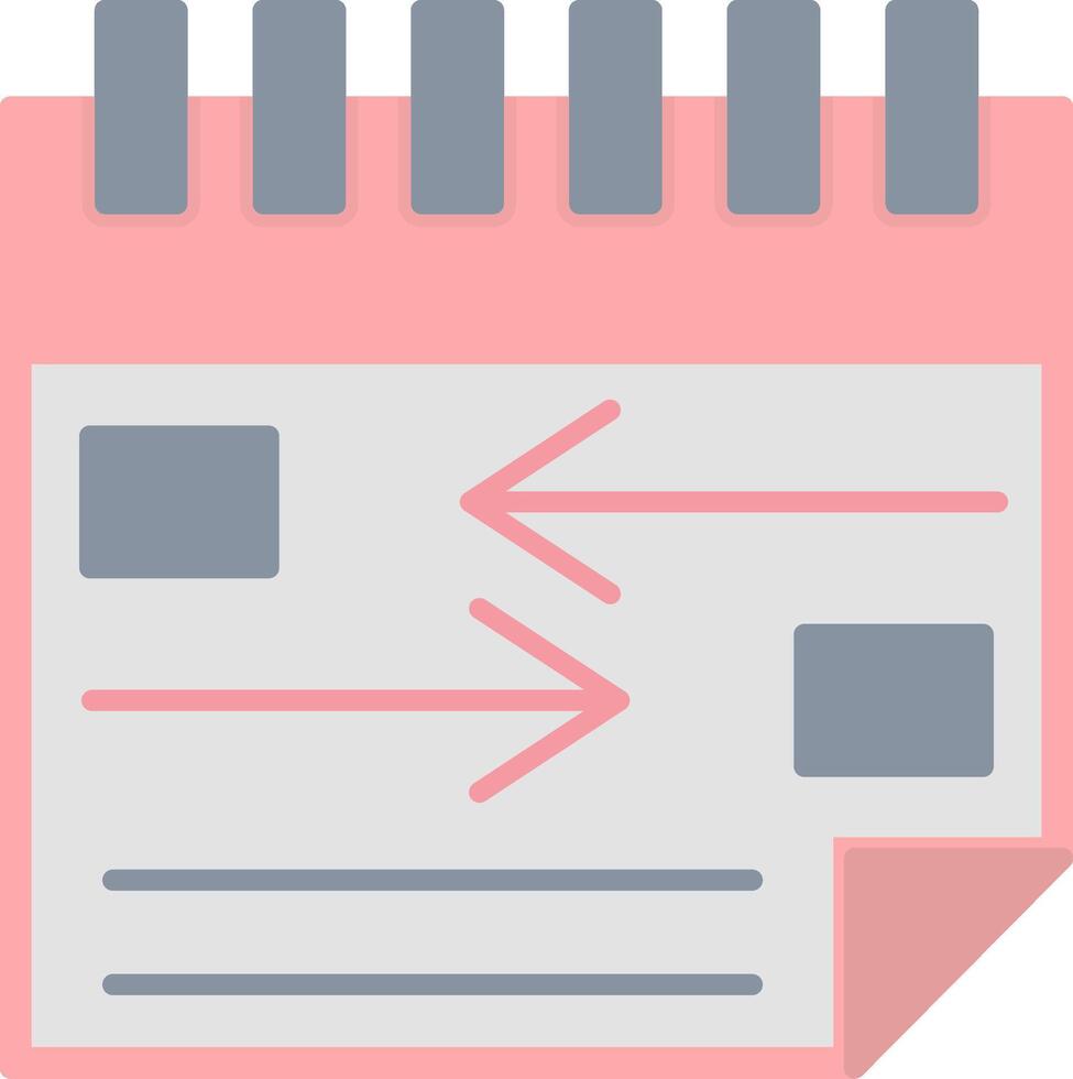 Plan Flat Light Icon vector