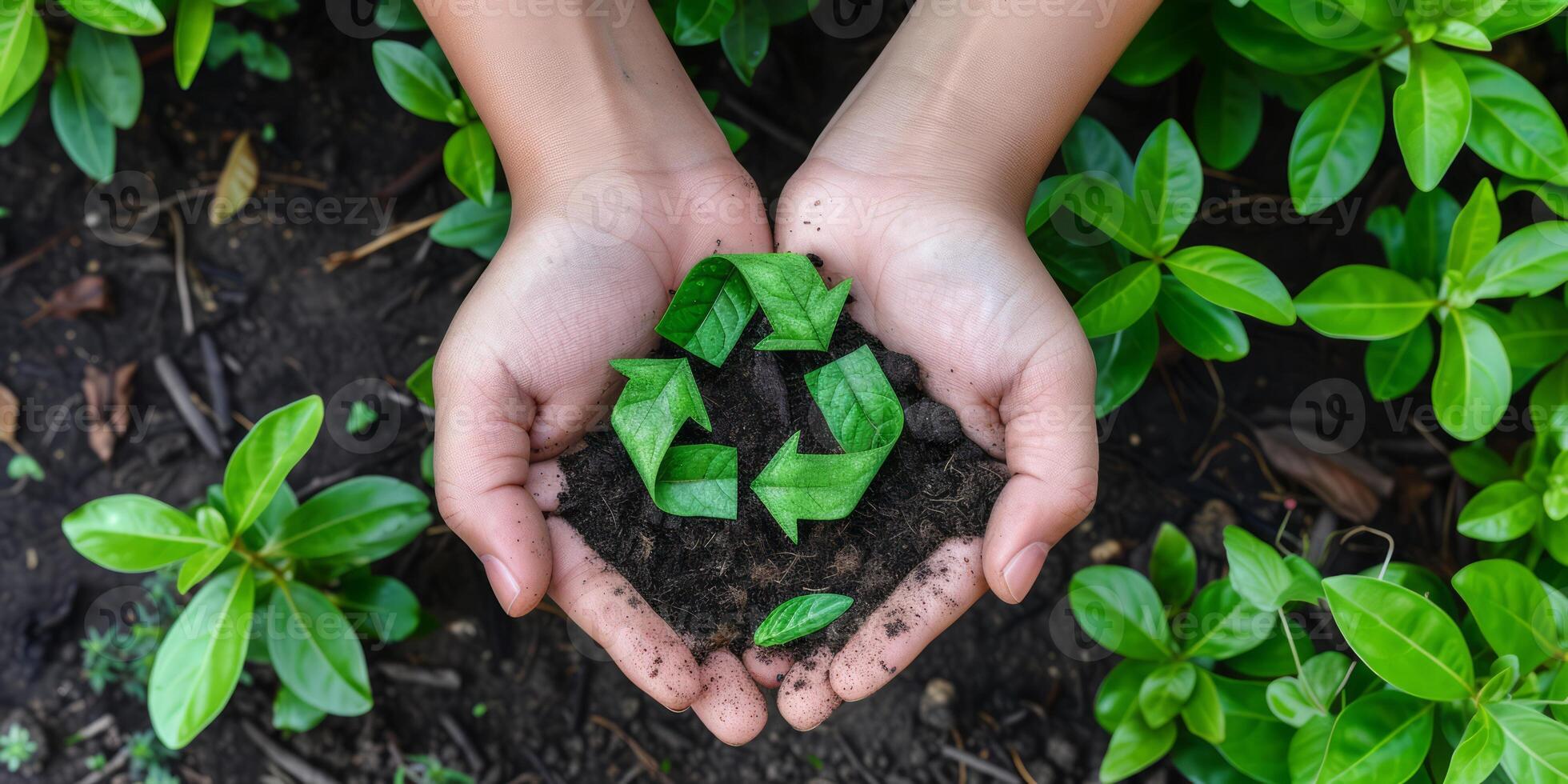 AI generated Witness the transition towards sustainable living with visuals of eco friendly practices. Zero waste lifestyles, inspire a commitment to making positive changes for a healthier planet photo