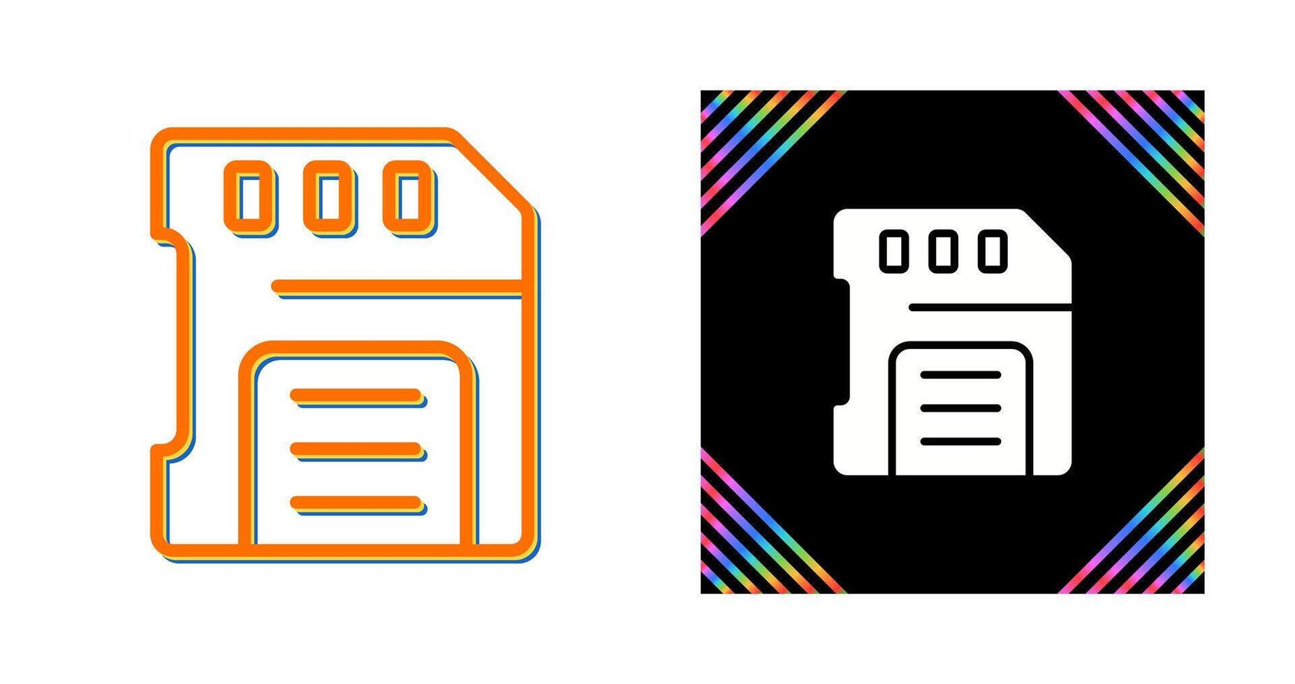 Sd Card Vector Icon