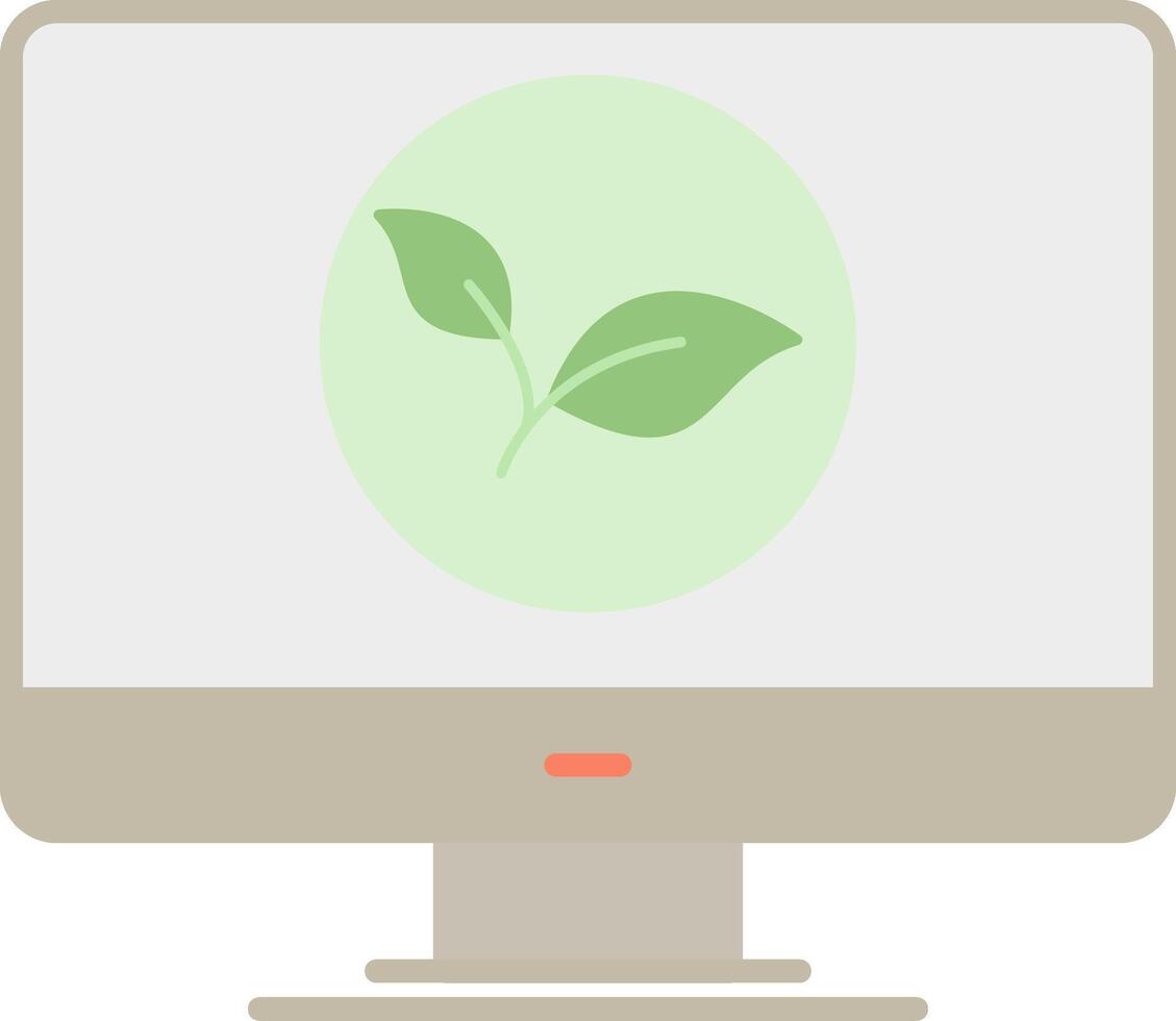 Leaves Flat Light Icon vector