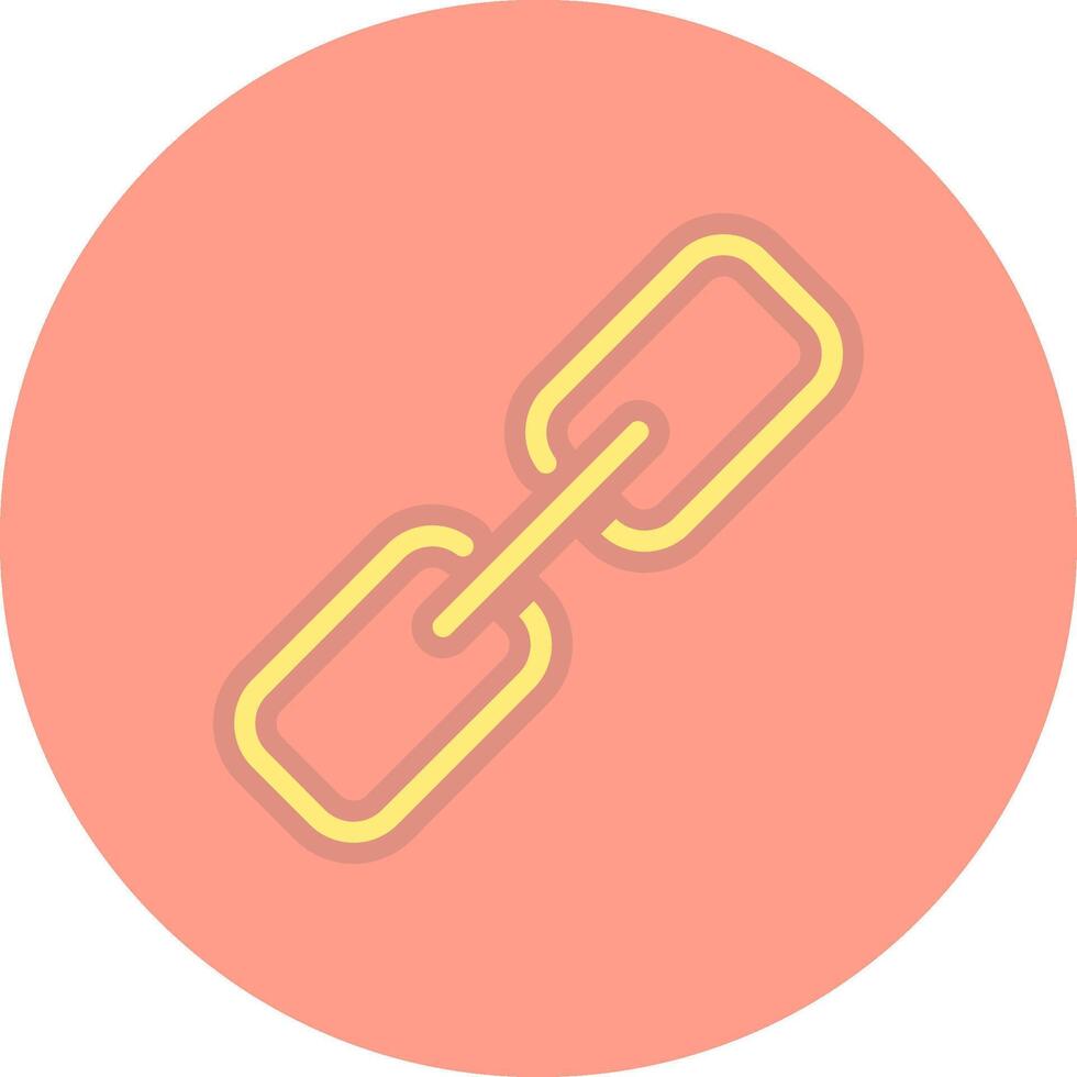 Link Flat Light Icon vector
