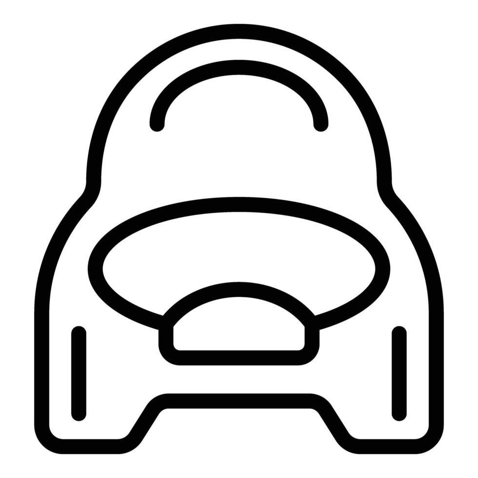 niño baño limpiar icono contorno vector. diseño tren vector