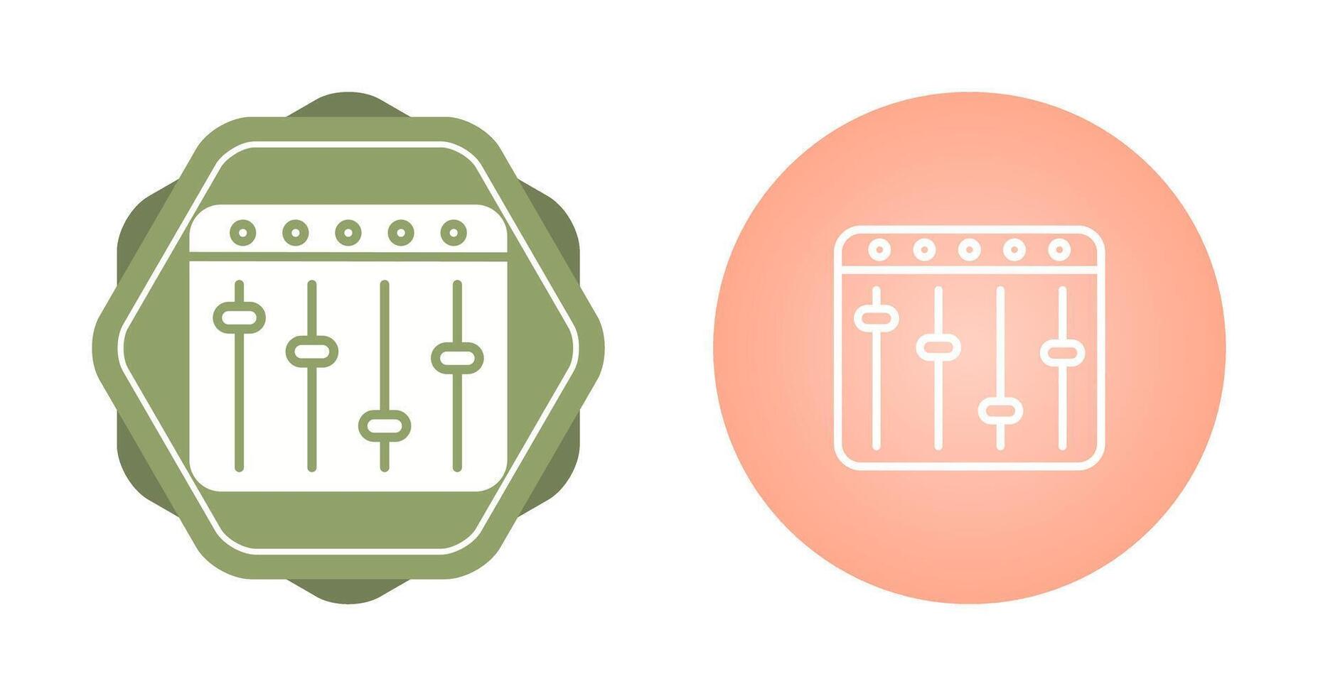 Mixer Vector Icon