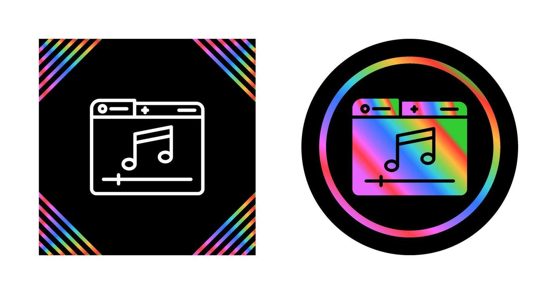 Music Player Vector Icon