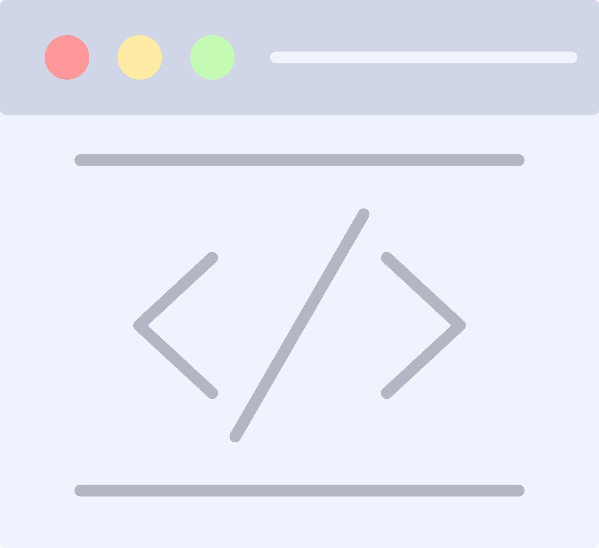Coding Flat Light Icon 38956607 Vector Art at Vecteezy