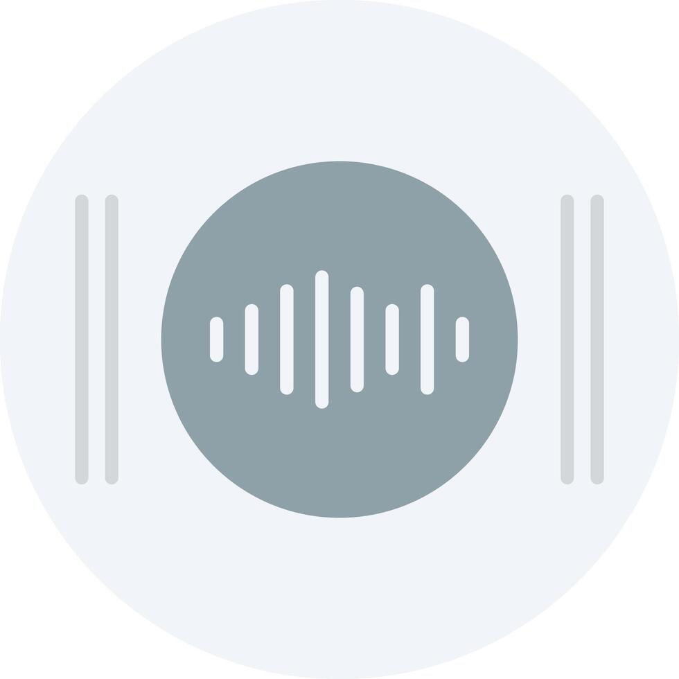 Recording Flat Light Icon vector