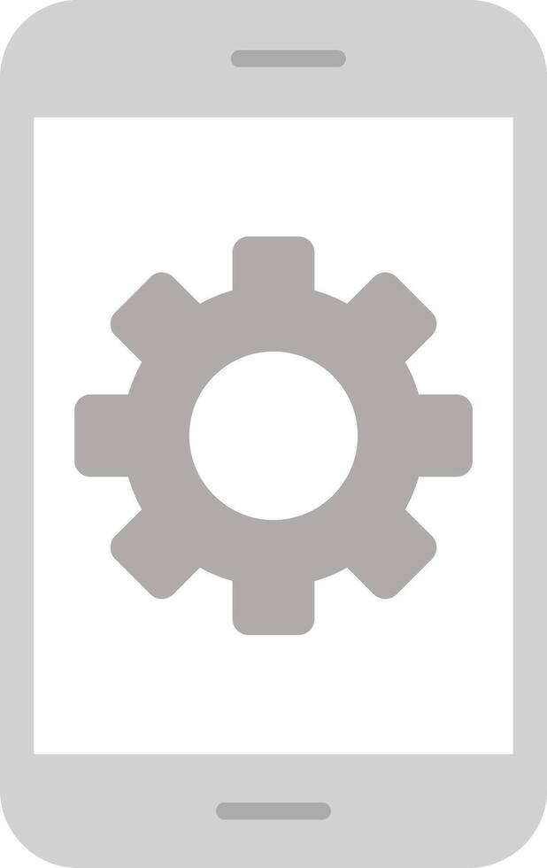 Phone Flat Light Icon vector