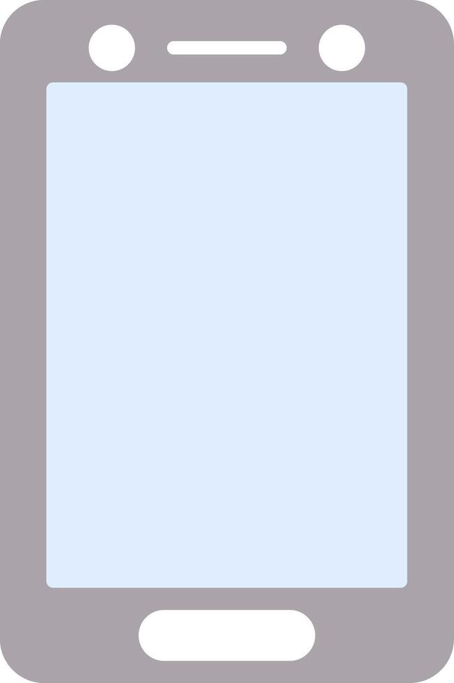 Smartphone Flat Light Icon vector