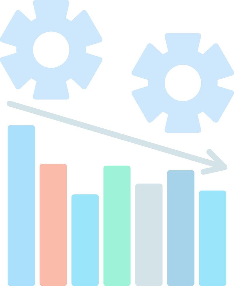 Management Flat Light Icon vector