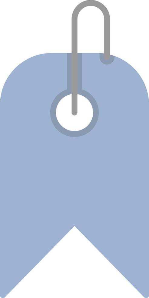 Tag Flat Light Icon vector