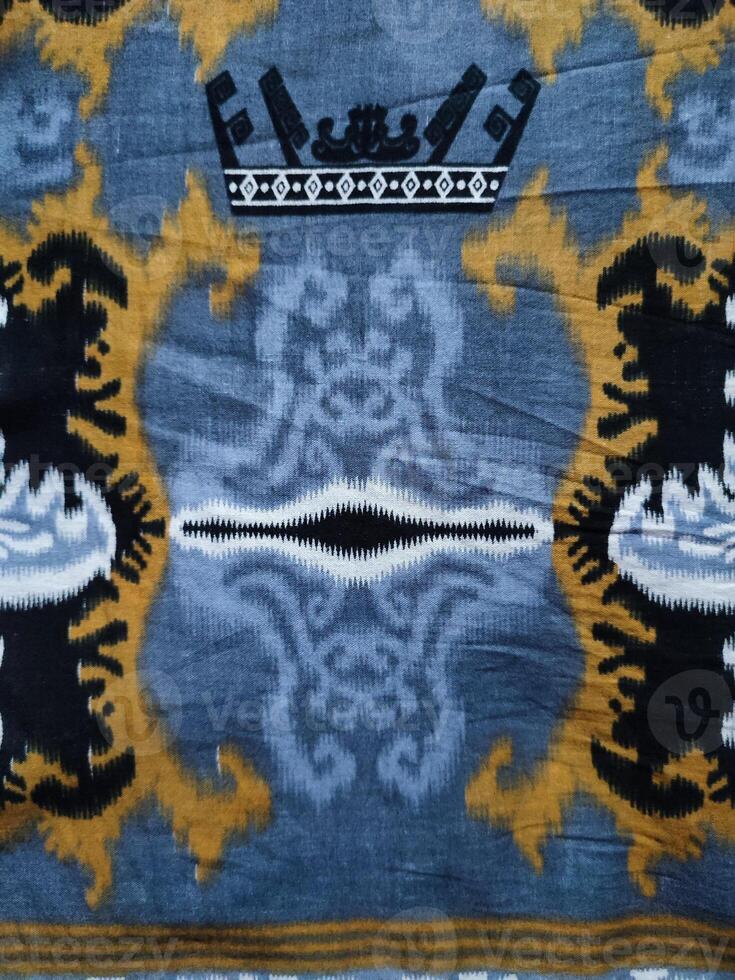 The patterns on traditional Batik, presenting visual and philosophical photo