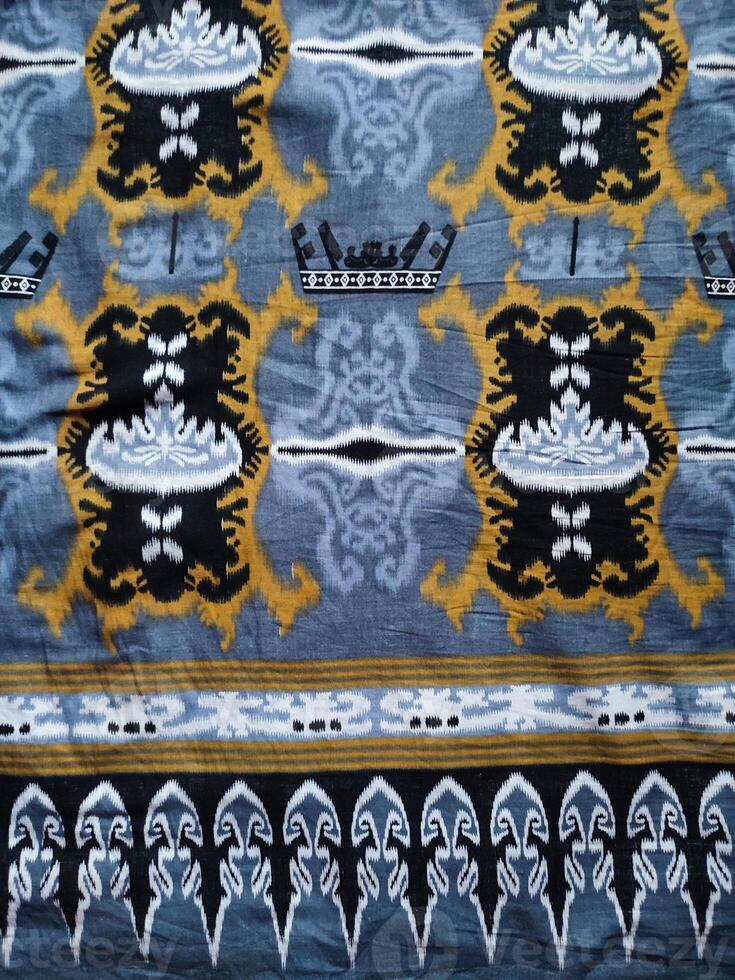 The patterns on traditional Batik, presenting visual and philosophical photo