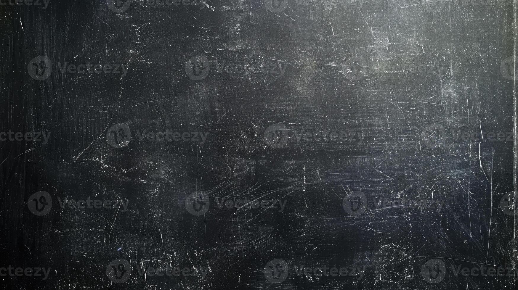 AI generated Old black background. Blackboard. Chalkboard texture. Concrete. Cement photo