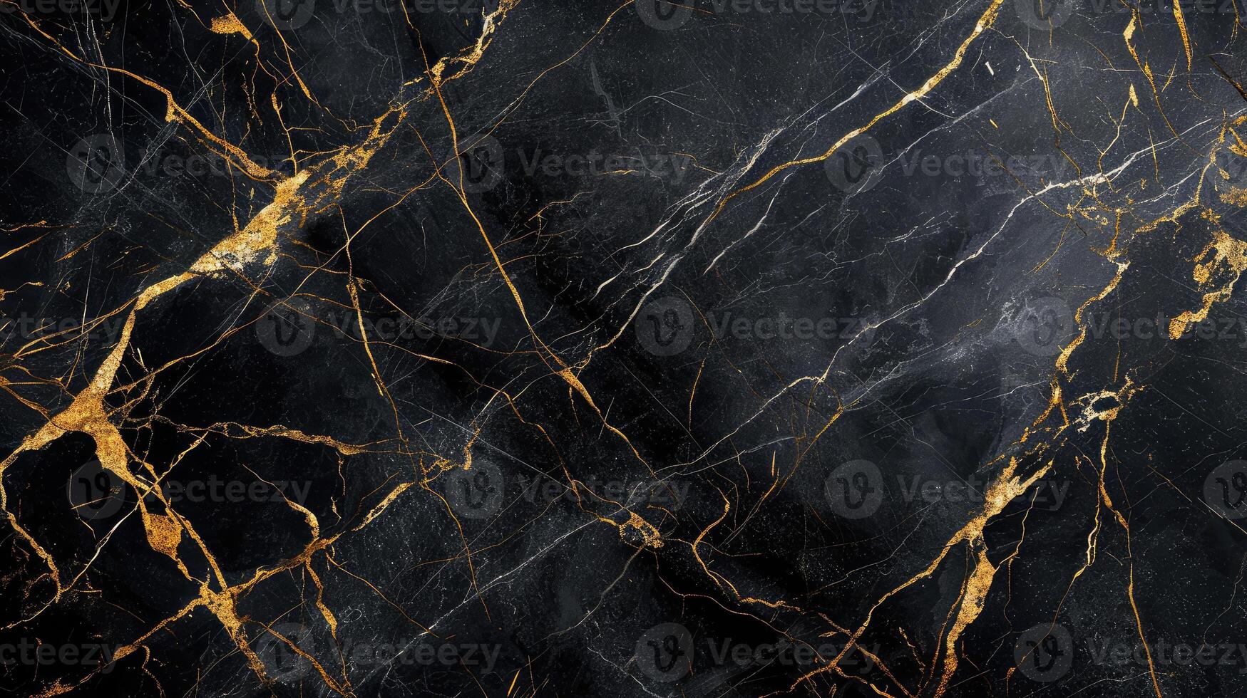 AI generated Textured of the black marble background. Gold and white patterned natural of dark gray marble texture. black marbel texture background. Black marble gold pattern luxury. dark grey photo