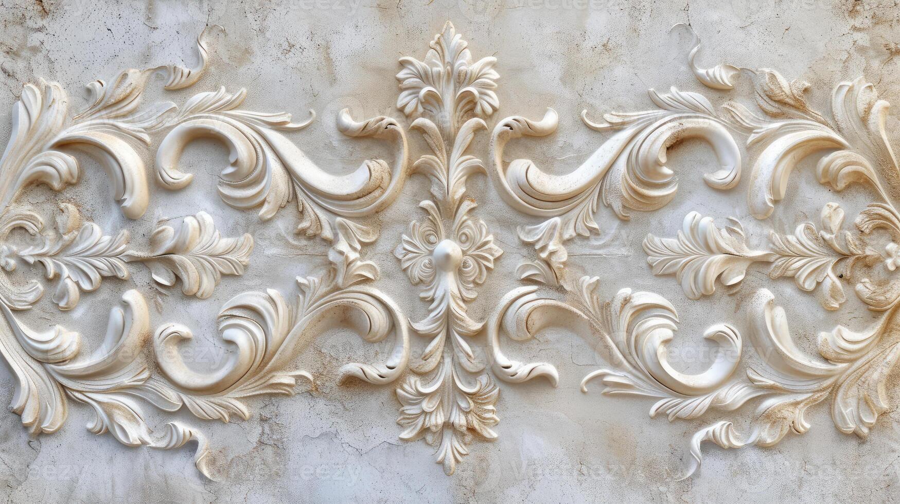 AI generated beautiful texture decorative Venetian stucco for backgrounds photo