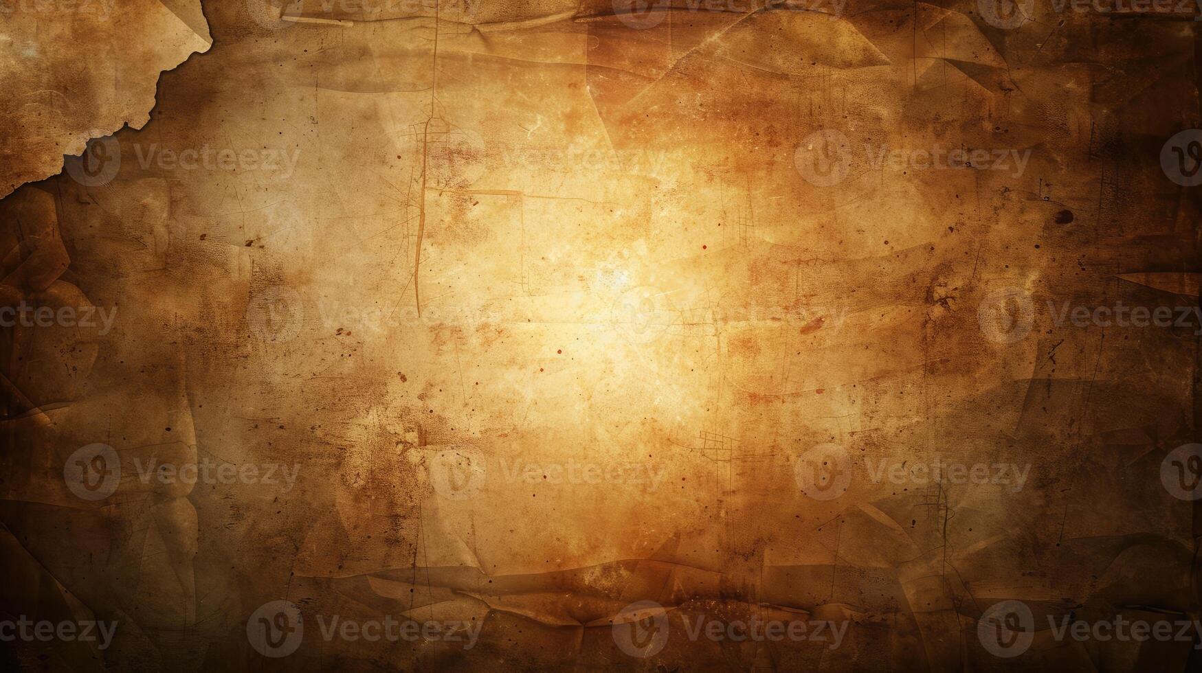 AI generated old paper canvas texture grunge background photo