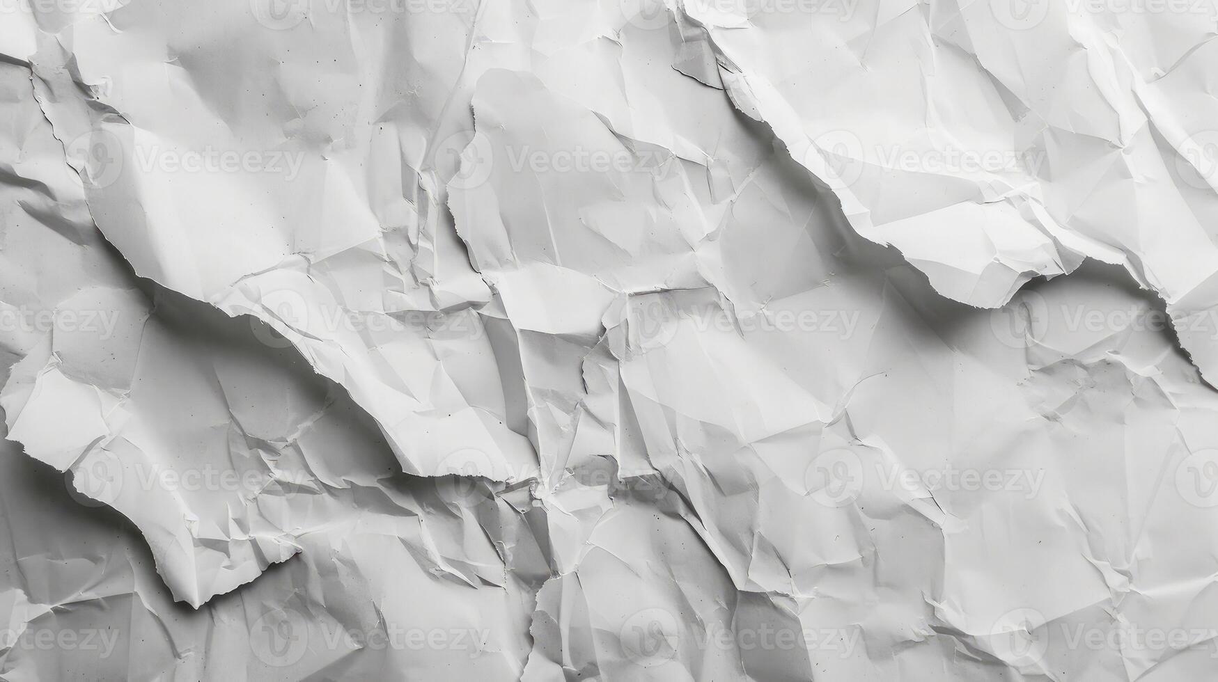 AI generated Light gray low contrast texture. Old stained paper wallpaper for design work with copy space. photo