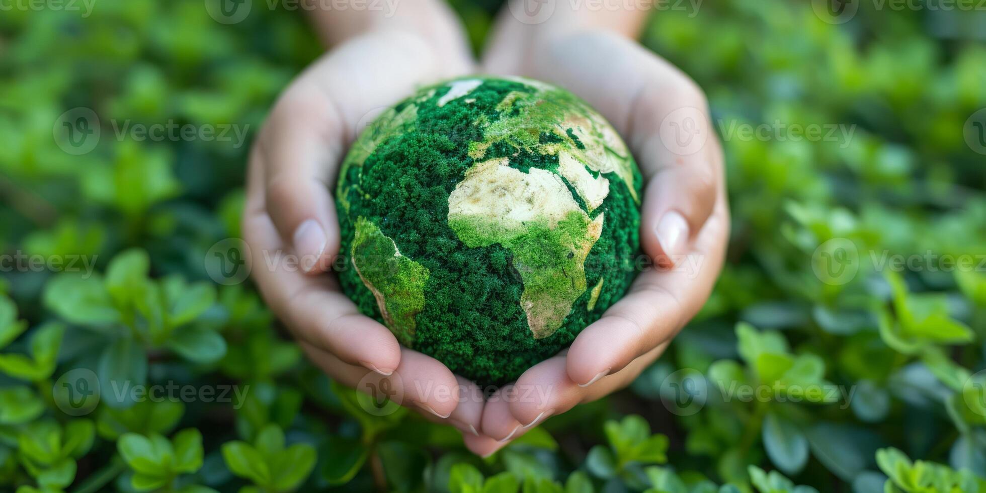 AI generated The climate action with visuals that depict efforts to mitigate climate change. Carbon neutral initiatives, these photos showcase the collective commitment to reducing our environmental