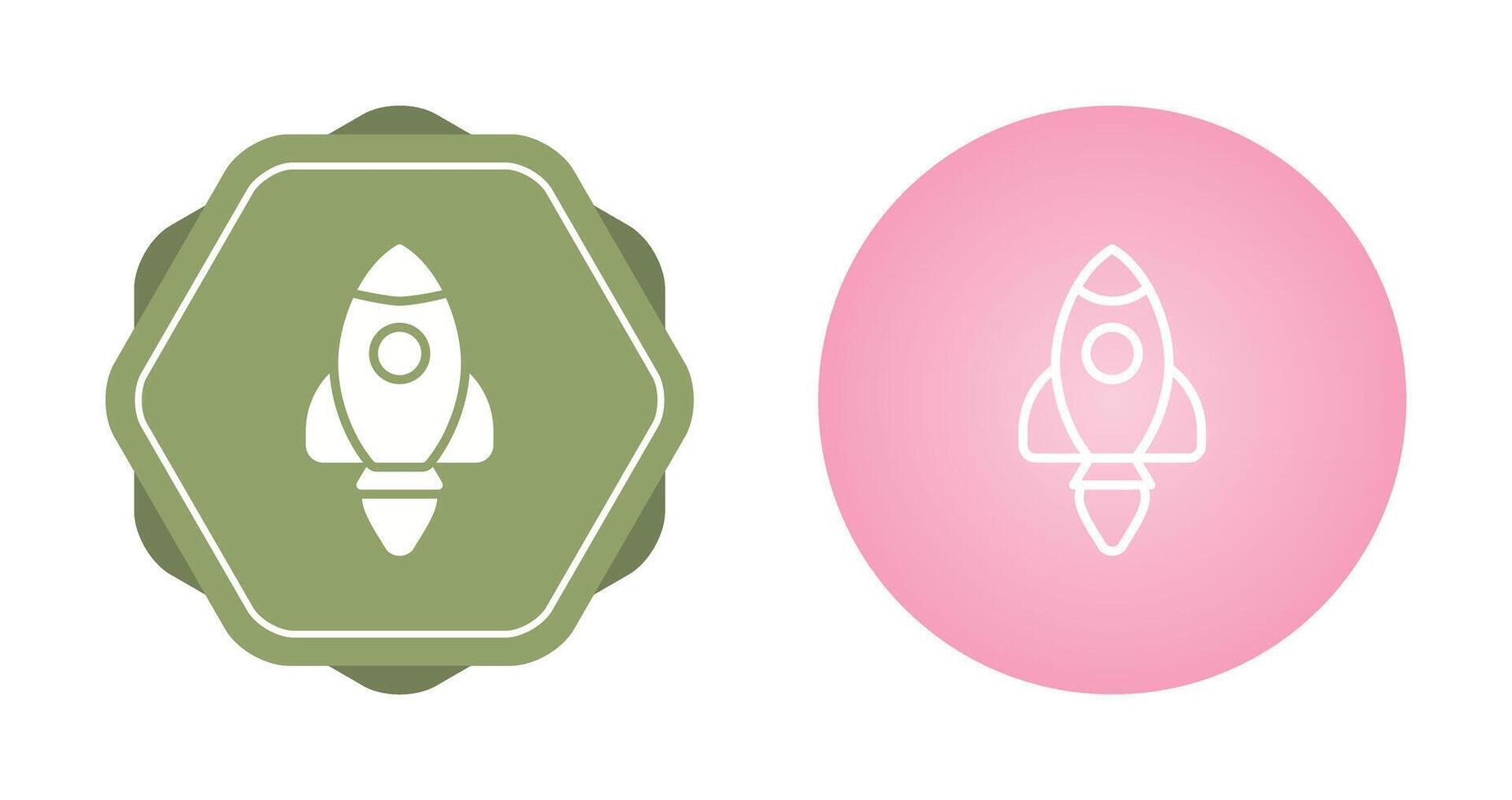 Rocket Lunch Vector Icon