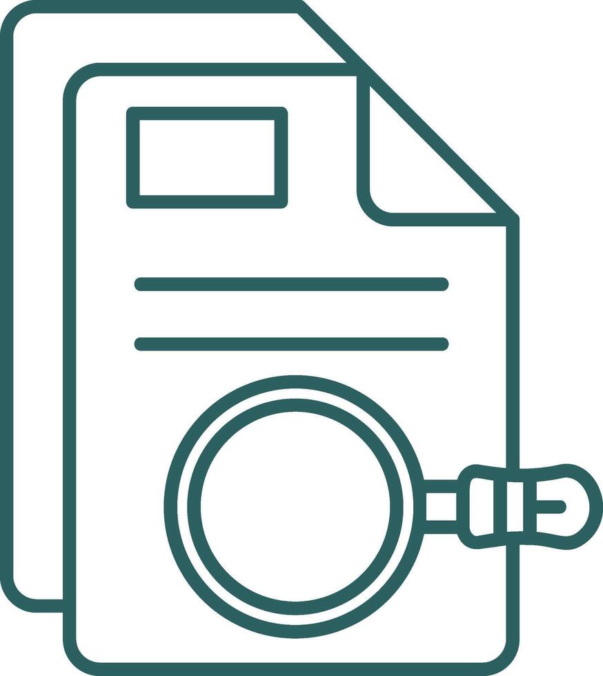 Help Line Gradient Green Icon vector