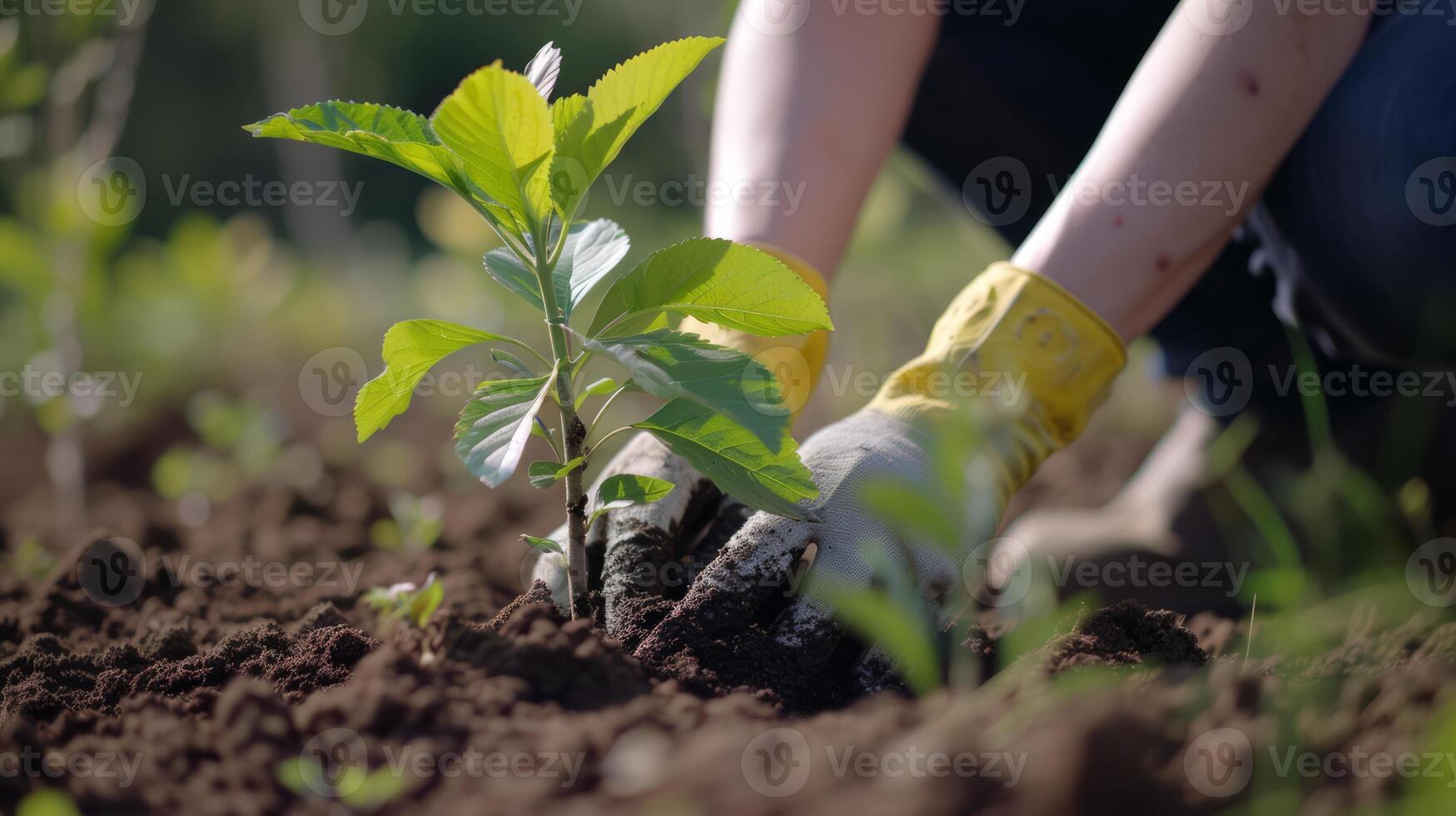 AI generated Community Initiatives Experience the power of community led initiatives that strive to make a difference. Tree planting events are the global mission to protect our environment photo