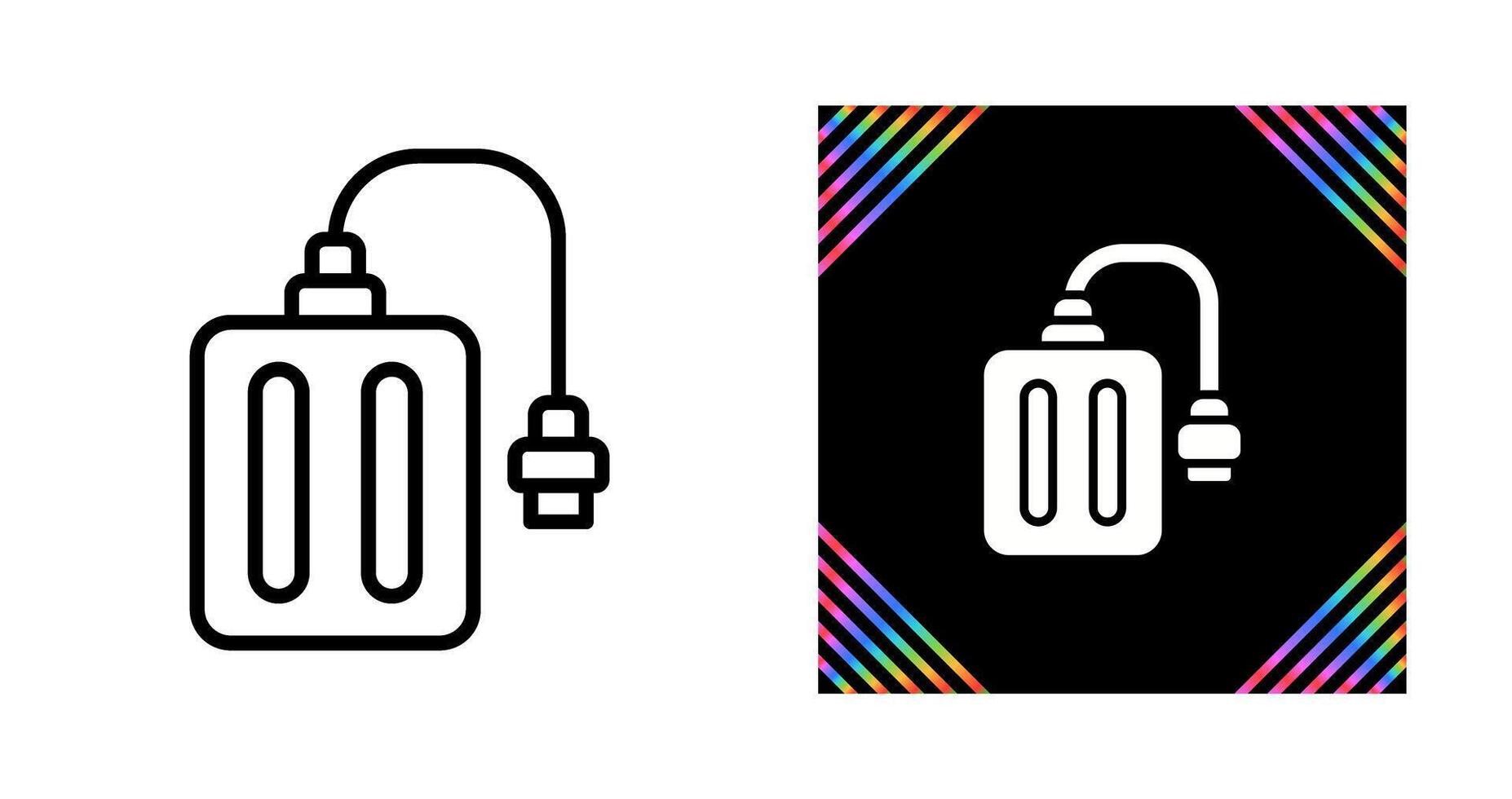 External Hard Drive Vector Icon