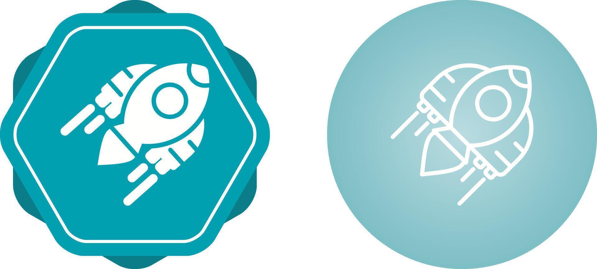 Spaceship Vector Icon