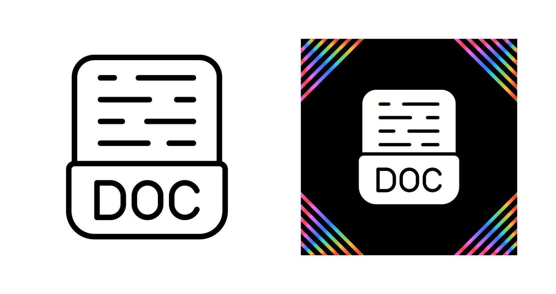 icono de vector de documento