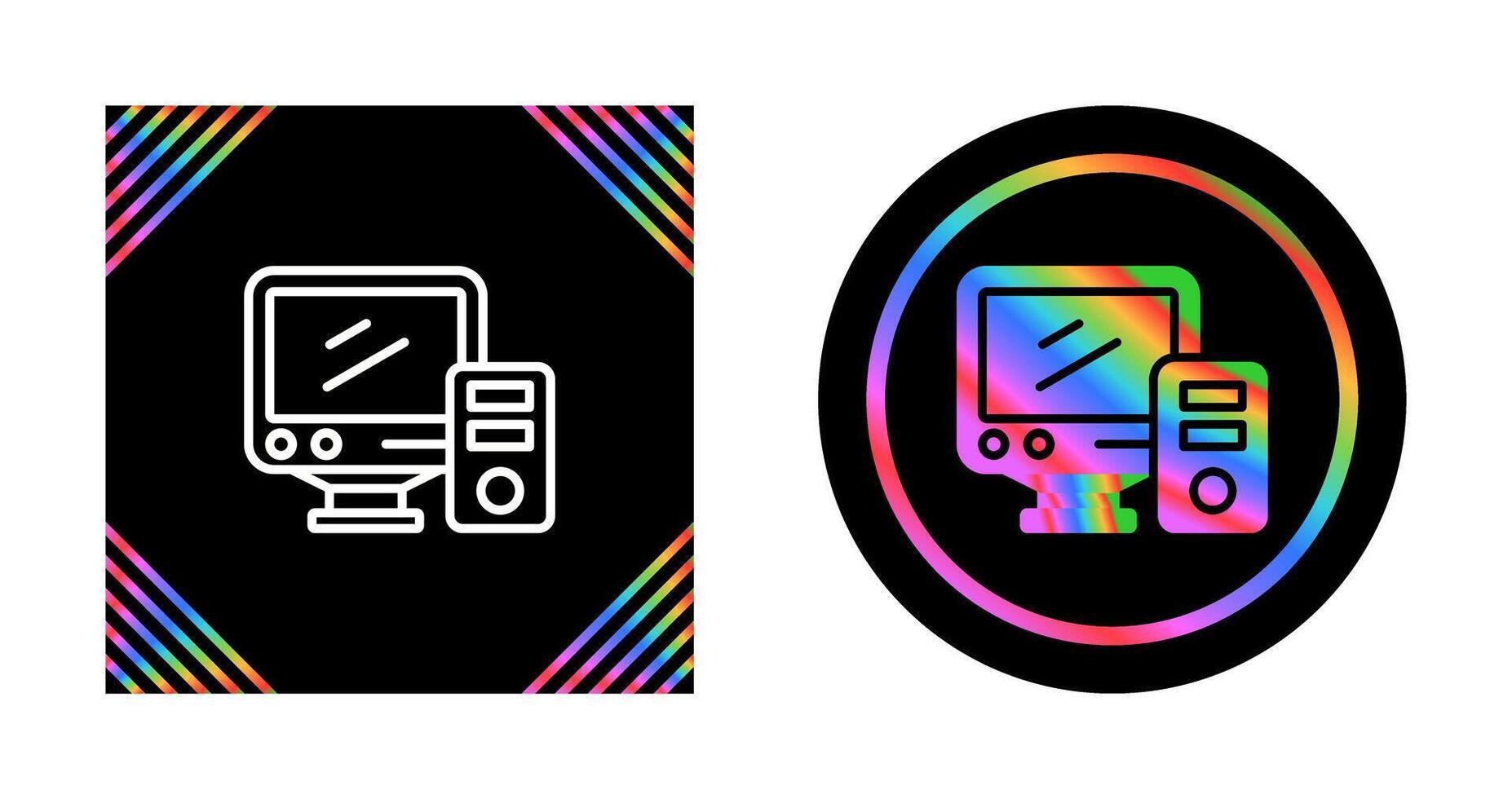 Desktop Vector Icon