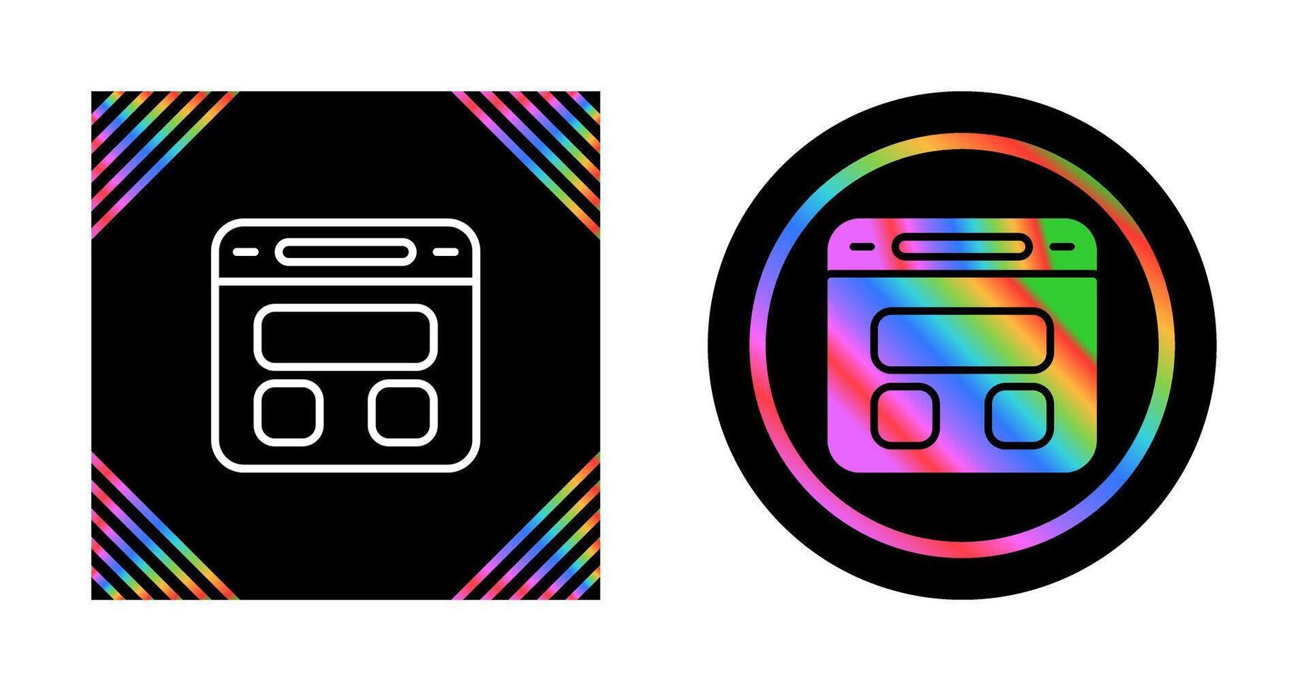 Browser Vector Icon