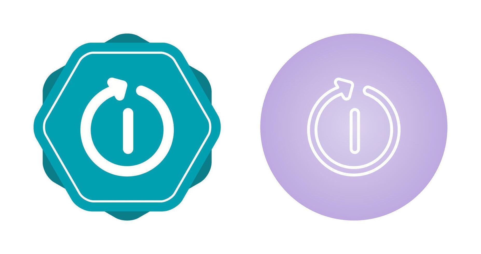 Restart Vector Icon