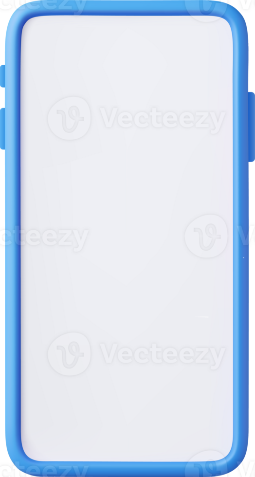 3D Smartphone mockup png
