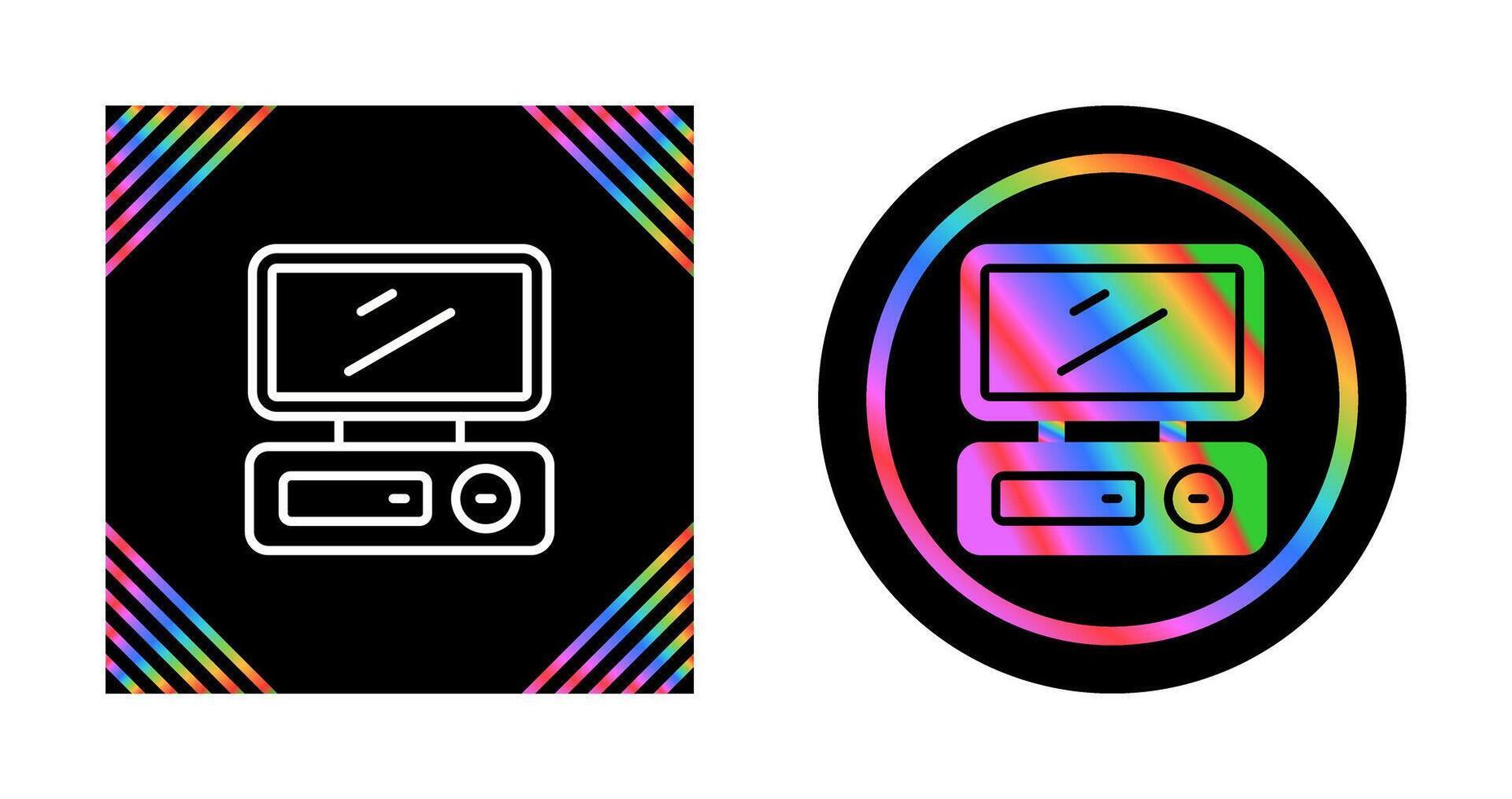 Desktop Vector Icon