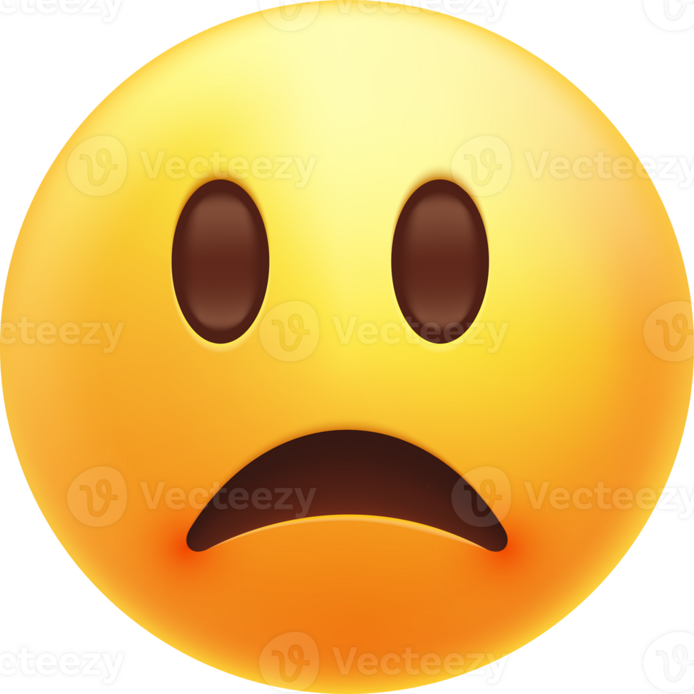 Sad emoji icon png