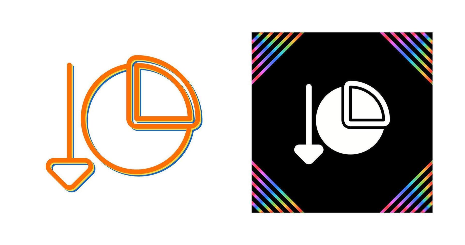 Chart Decreasing Vector Icon