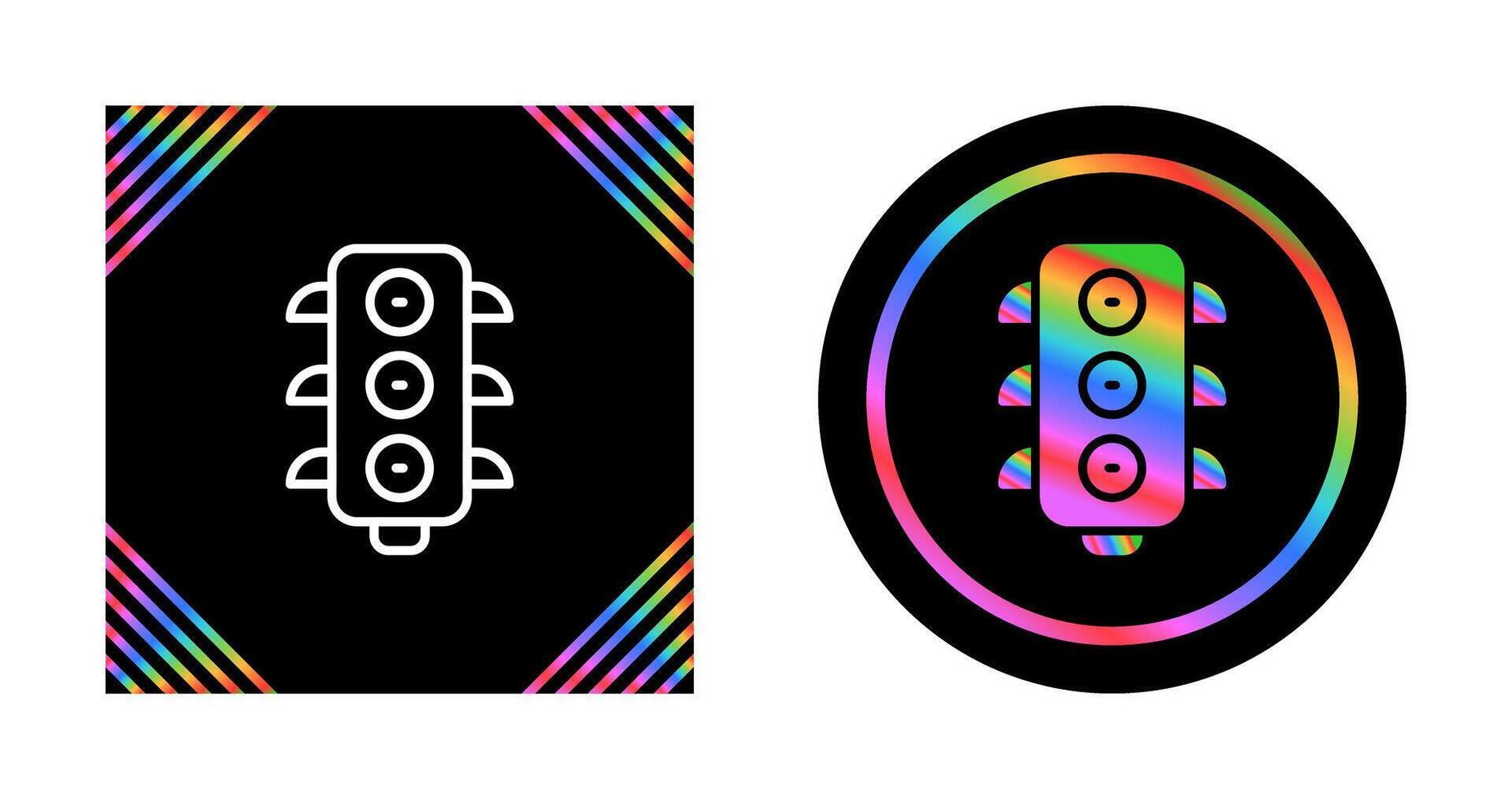 Traffic Lights Vector Icon