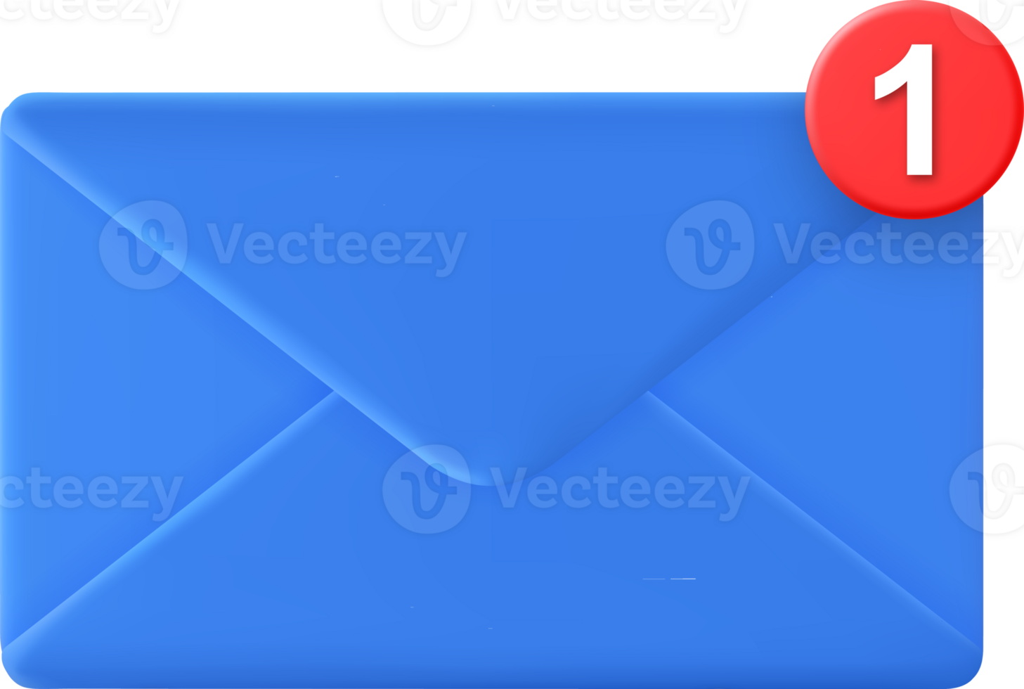 3d closed mail envelope icon png