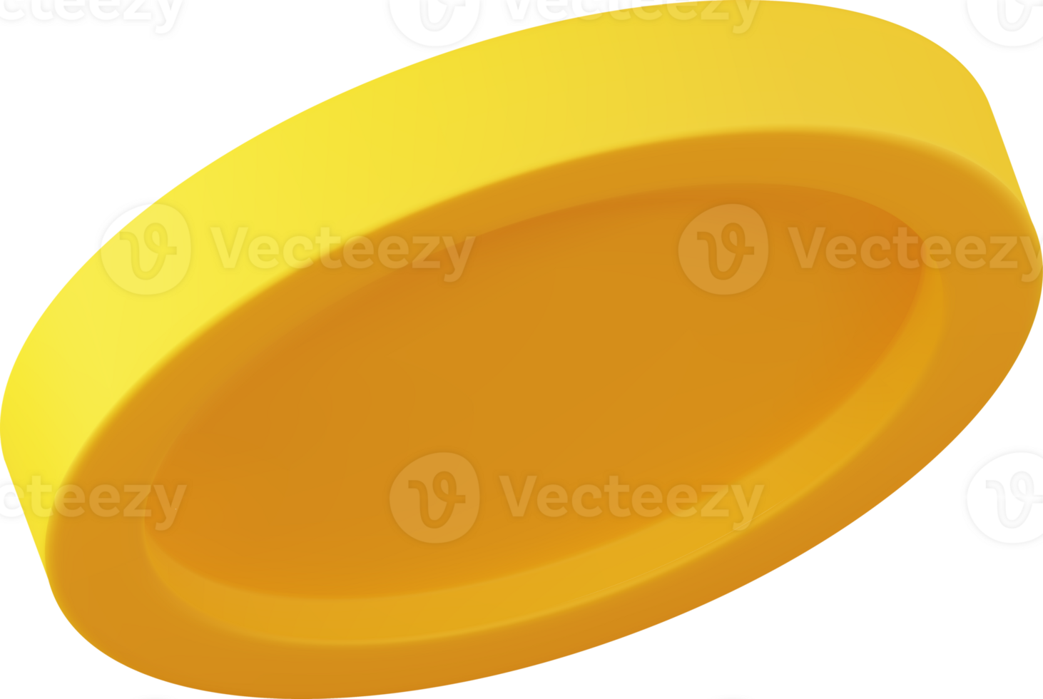 golden coin in different shape png