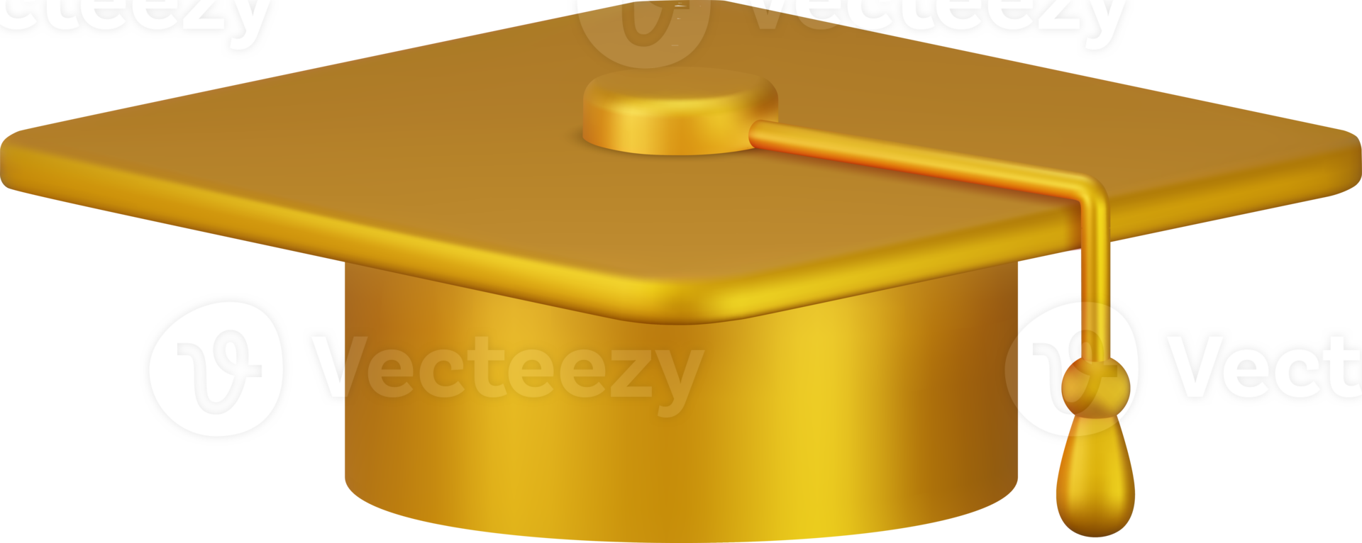 3d Graduation cap icon. png