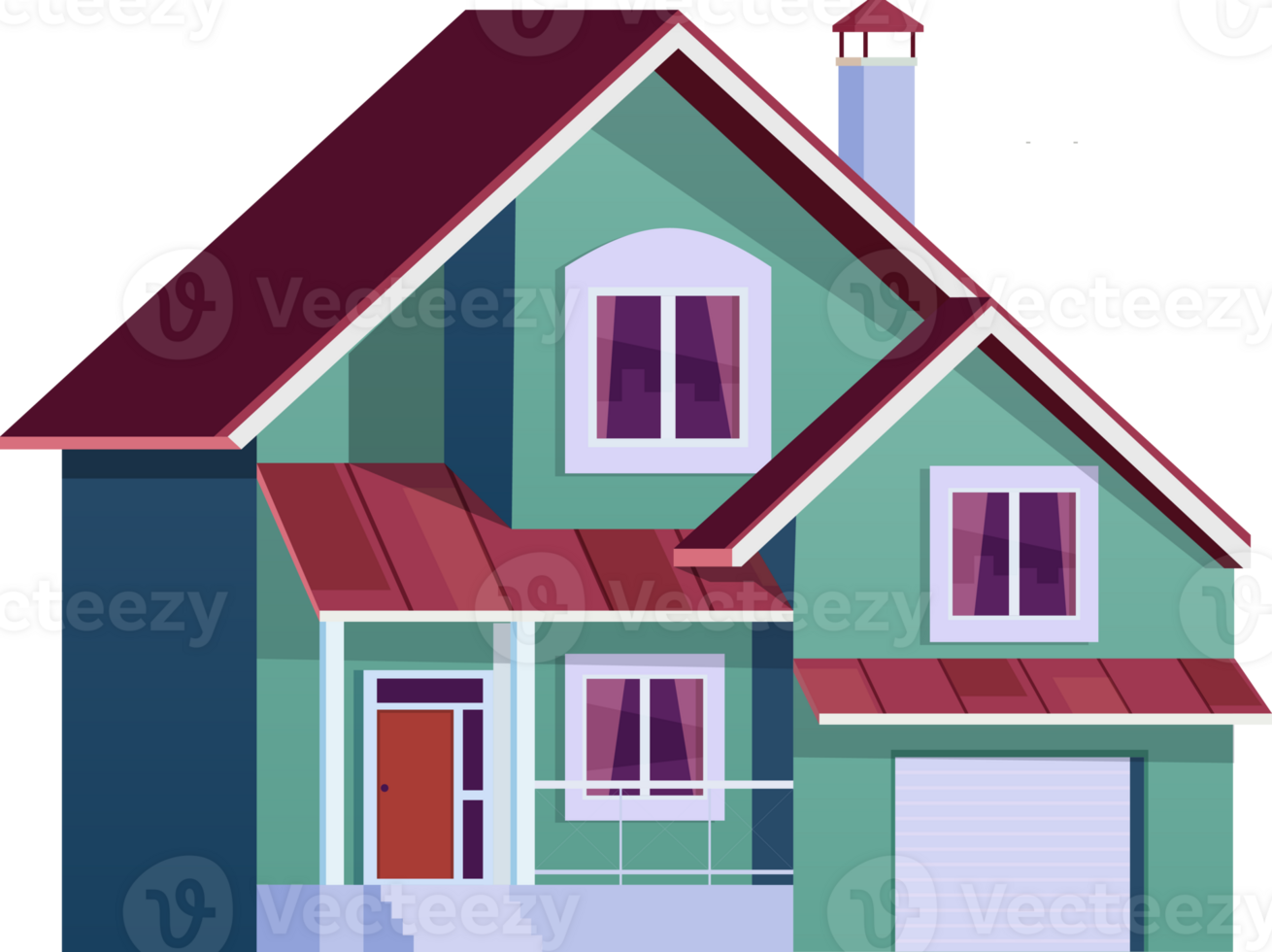 cute cartoon house png